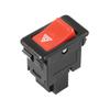 Аварийная кнопка, пластик, красный, черный, управление, DC12V, автомобиль, автомобильный