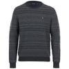 Polo Jacquard Pony Logo Вышитый шерстяной свитер с круглым вырезом и длинными рукавами, мужской свитер Серый MNPOSWE16810421-C60