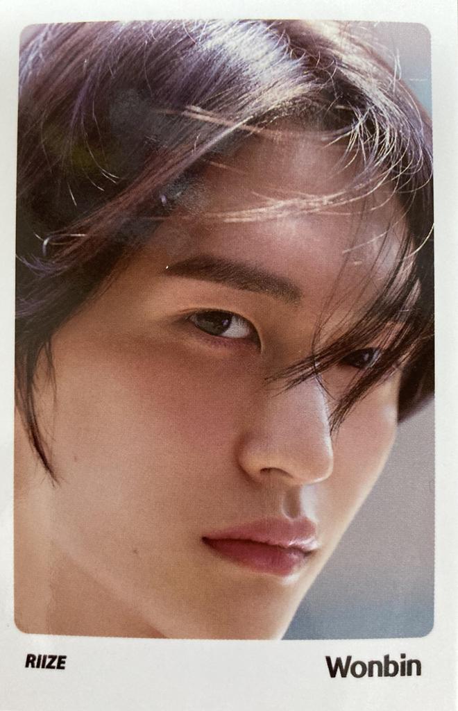 Won Bin Goods Фотокарточки Набор из 56 карточек с сообщениями Poca Trading Card Rise (РИИЗЕ ВОНБИН) [Элемент]