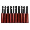 10 Pieces Long Screwdriver Bits Magnetic Socket Drill Bit Holder Set 14 Inch Hex Extension Rod