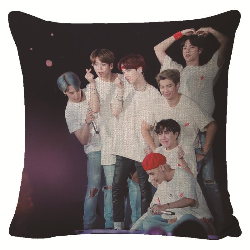 BTS Подарок для фанатов Диван Декоративная наволочка Подушка