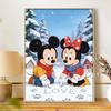 Disney Diamond Art Painting Kit 5D Diamond Mickey Minnie Love Painting Dot Art Gemstone Crystal Paint Diamond Home Wall Decor