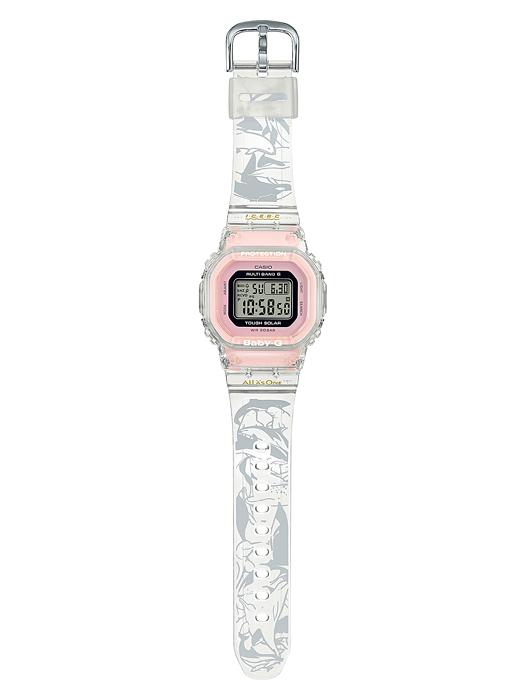 Casio Мужские кварцевые часы с resin-корпусом, водозащитой 200 м, ударопрочностью, будильником BGD-5001K-7