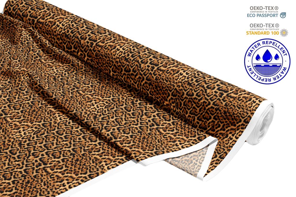 Outdoor Dekostoffe Oxford - Motiv Ozelot I Dr080