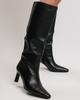 Heeled Boots Berkonty 32380100 37 Black Leather