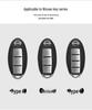 Чехол для ключа Nissan: Полная обертка из замшевого корпуса для Qashqai, Teana, X-Trail, Tiida, Loulan, Tuoda.