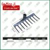 Manganese Steel Integrated Garden Rake
