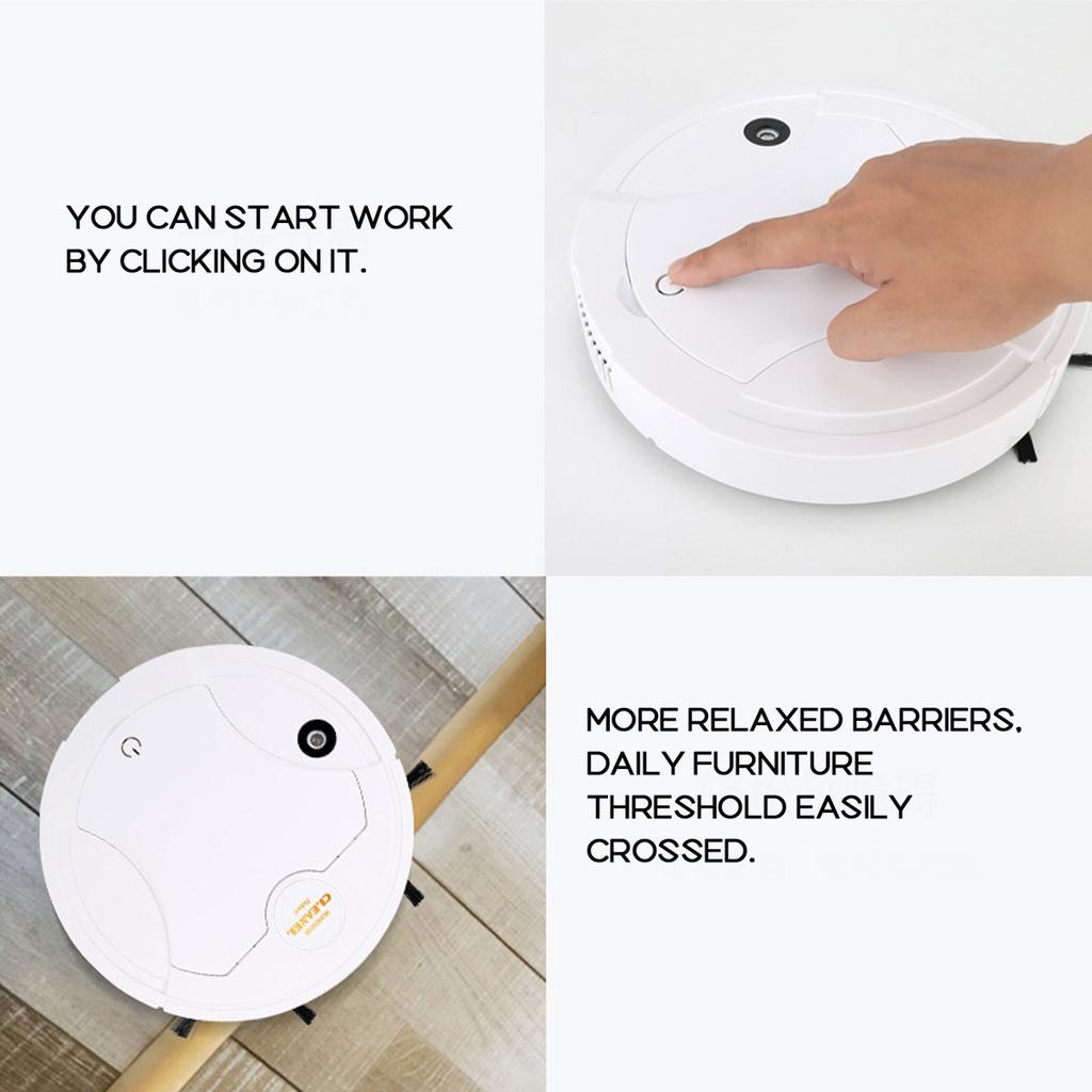 50 Вт Интеллектуальный робот-подметальщик 5-в-1 Бытовой Спрей Ультрафиолетовая Зарядка Подметание Пылесос Швабра Чистящая машина