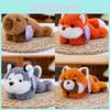 Sloth Capybara Husky Fox Raccoon Animal Plush Toy Doll Kids Room Gift Decoration