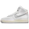 Женские кроссовки Air Force 1 High Sculpt Белые Серебристые DC3590-101
