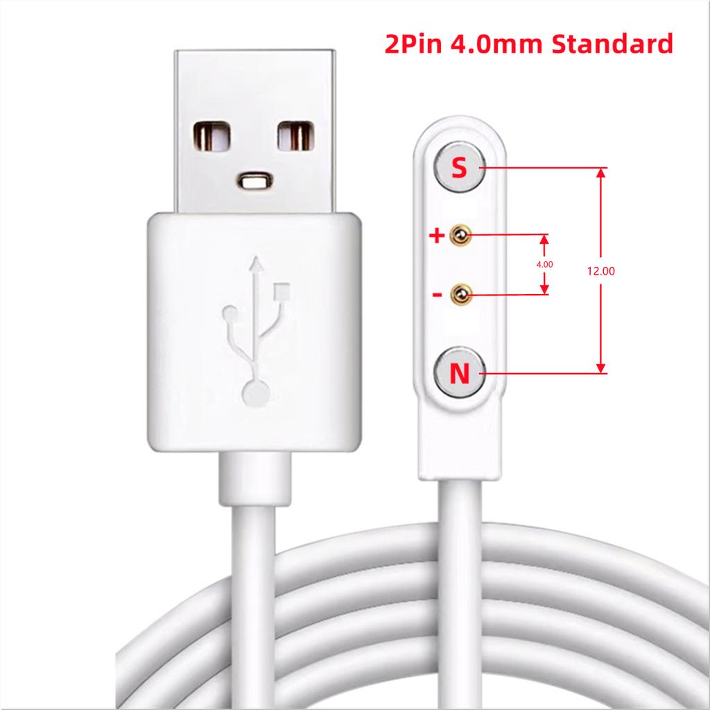 Умные часы Магнитная USB док-станция зарядное устройство 2pin 4pin зарядный кабель адаптер питания для детей умные часы соковыжималка косметическое устройство зубная щетка