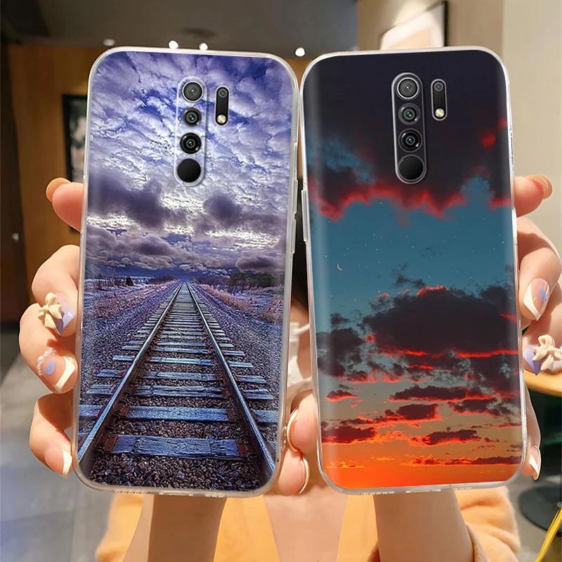 Чехол для телефона Xiaomi Redmi 9 Милый чехол для телефона с пандой для Redmi 9 Prime Redmi9 Чехлы Funda Мягкий силиконовый защитный чехол на заднюю панель