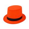 Popular Top Hat with Bright Fluorescent Color for Holiday Fashion Masquerades Party Jazzy Hat Stage Performers Party Hat