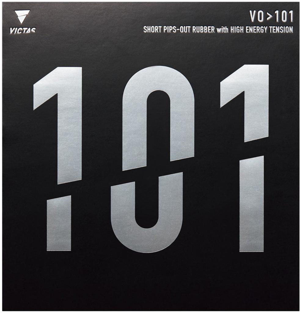 VICTAS Накладка для настольного тенниса Top, VO101, 020202, Красный, Размер 1.8