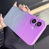 Постепенное изменение магнитной притяжки подходит для iPhone16E чехол для мобильного телефона из жидкого силикона с ощущением кожи Apple 15 ультратонкий всесторонне защитный tpu 14