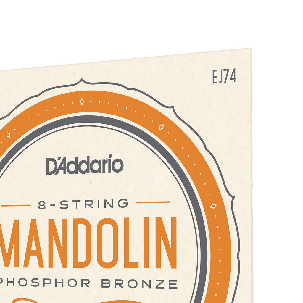 Mandolin String Phosphor Bronze Medium EJ74 D'Addario .011-.040 []