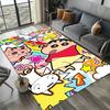C-Crayon Shin-Chan Cute Cartoon 3D Carpet Rug Art for Room Decor Home Kitchen KidsDoor Gift Kids Area Rug Non-slip Floor Mat