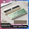 Weikav Lucky65 V2 клавиатура алюминиевый сплав механическая игровая клавиатура 3 режима структура RGB Customs Hotswap Gasket аксессуары для ПК