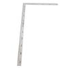 Stainless Steel Square Ruler with Graduations, L-Shaped, Right Angle, for Drafting, Construction, and Ironwork (500mm X 250mm)