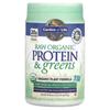 Raw Organic Protein and Greens, Plant-Based Formula, Vanilla, 19.40 Oz (550 G)