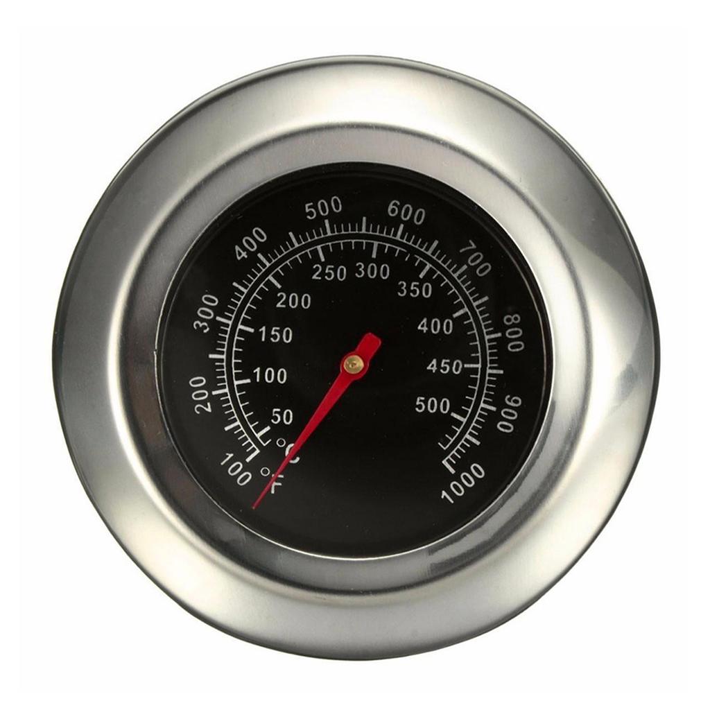 Oven Thermometer Stainless Steel Wide Temperature Range Meat Thermometer for Kitchen Cooking