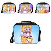 Lankybox Insulated Lunch Box Bag For Kids With Large Capacity And Adjustable Strap For Outdoor Fun