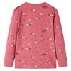 Pyjamas enfants manches longues rose ancien 5 dimensions disponibles