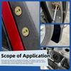 64PCS U-Clips Body Bolts Screws Kit Auto Car Clips U Nuts Fasteners with Self Tapping Screw for Bumper Fender Combination Kit