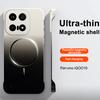 Безрамочный Матовый Металлический Чехол Для Телефона Magsafe Для VIVO X300 Pro IQOO 15 Neo 11 Беспроводная Зарядка Градиентная Магнитная Крышка