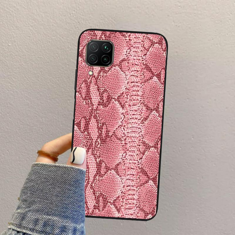 Принт Змеиная Кожа Для Huawei Nova 10 9 SE 8i 11i 12i 12s Y60 Y61 Y70 Y90 Y72 Y73 Y91 P60 Pro P40 P30 Lite Чехол