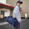 Travel Bag Large Capacity Fitness Travel Bag Sports Luggage Bag Separation Shoes Bags Dry Wet Separation Student Storage Bag