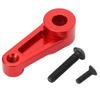 Servo Horns Aluminum Alloy CNC Machining Anodizing Process Easy Replaceable RC Accessories for AXIAL SCX6 1 6 Red