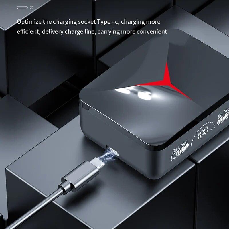 M90 Pro Bluetooth 5.3 Наушники True Wireless Наушники Сенсорное управление Игровая гарнитура HIFI Стерео Шумоподавление Вкладыши С микрофоном