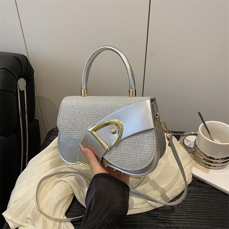 Fresh Casual Fashion Small Square Bag Women's Summer Versatile Commuter Shoulder Bag Fashion Messenger Bag