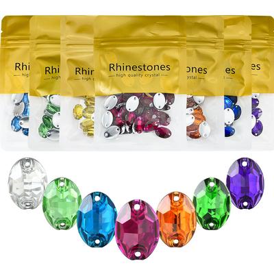 Смоляная овальная дрель с ручным шитьем, плоское дно, двойное отверстие, ручная работа, плоская пряжка из камня, аксессуары для одежды и багажа своими руками