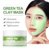 100g Green Tea Cleansing Mask, Hydrating Anti-acne Mud Mask, Exfoliating Acne, Natural Nourishing Ingredients