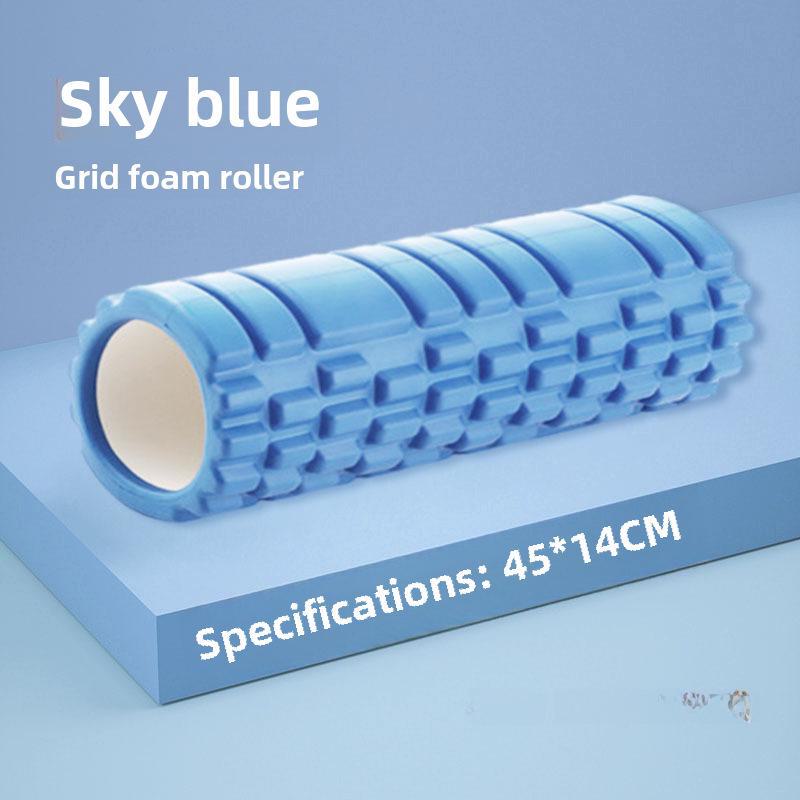 Ролик из пены EVA с полумесяцем и палочка для массажа йоги