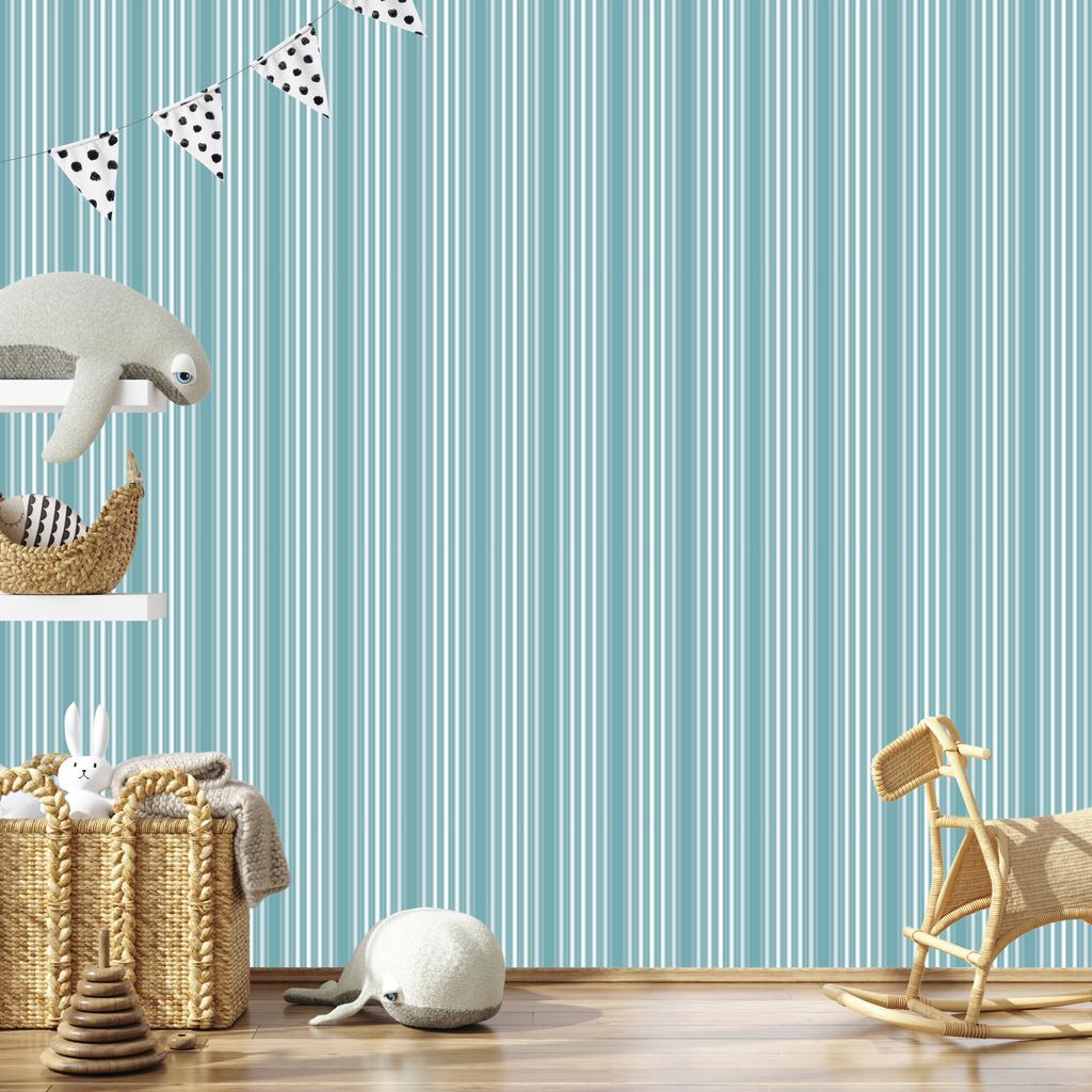 Modern Vertical Stripes Wallpaper for Living Room and Bedroom 50x1000