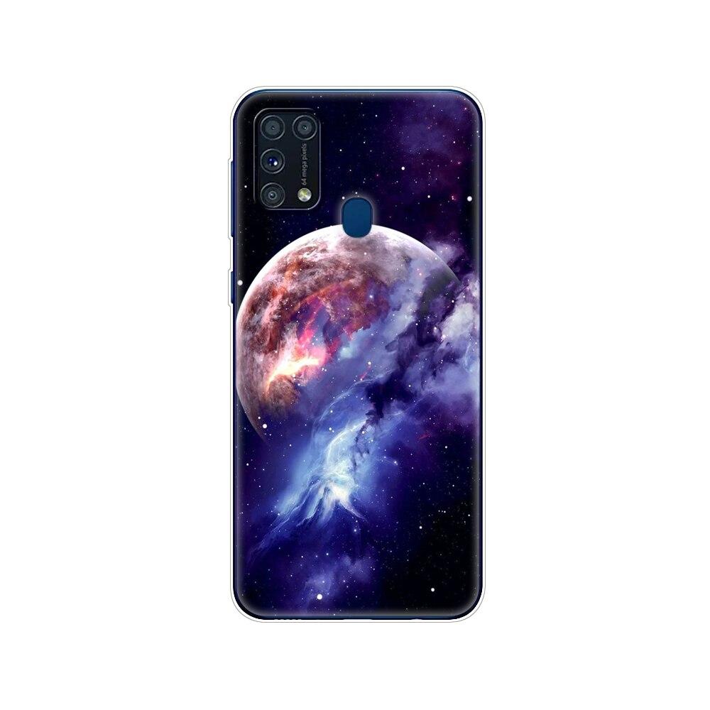 For Samsung M31 Case 6.4" Silicon Soft Tpu Cover For Samsung Galaxy M31 M 31 SM-M315FZBVSER M315 Phone Back Protective Shell