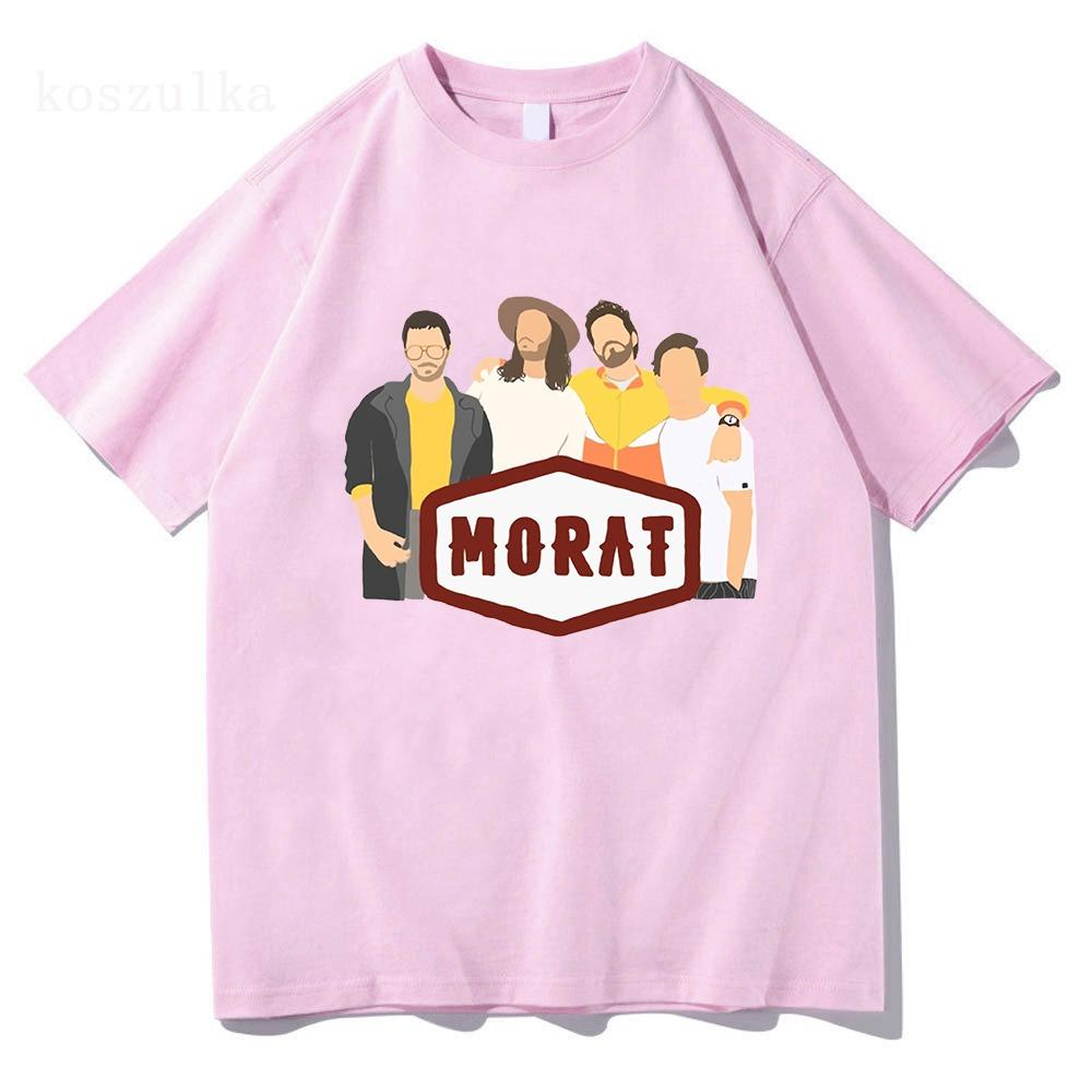 Смешные футболки Morat Si Ayer Fuera Hoy US Tour Мужская/женская одежда Свитшот Ретро Винтажные Летние Топы Хлопковая Футболка
