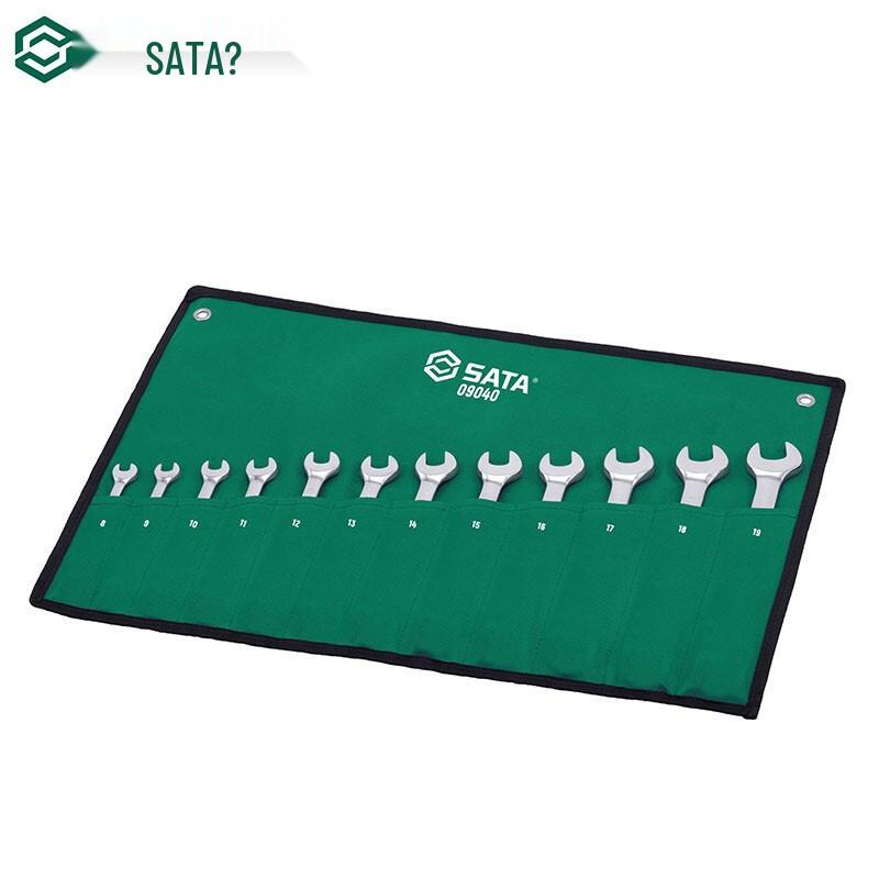 SATA 09040 Набор из 12 трещоточных гаечных ключей