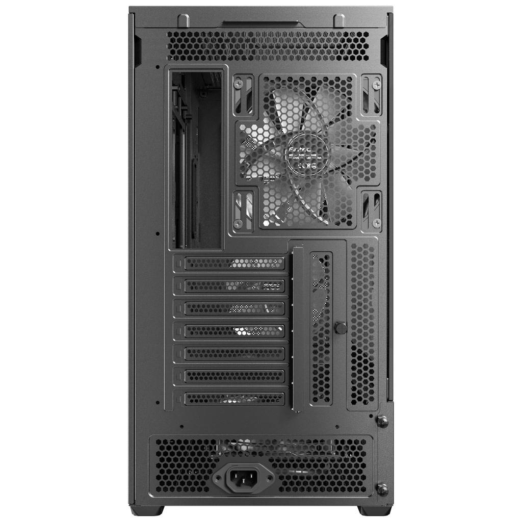 Корпус ANTEC FLUX REAR Mid Tower: Корпус ПК формата Midi-Tower с передней панелью из дерева и боковой панелью из закаленного стекла для улучшенного охлаждения.