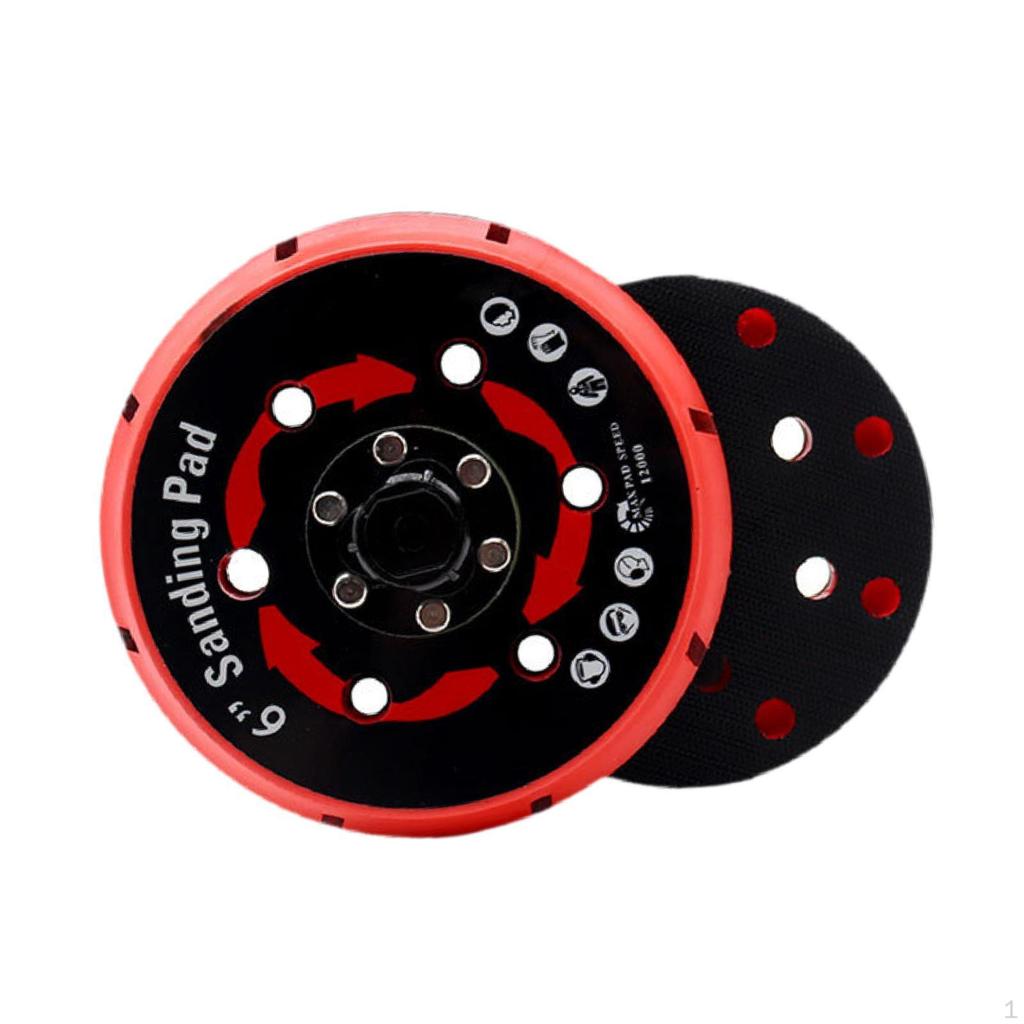 Аксессуары для опорной пластины шлифовальной машины Простые в использовании Удобные многоотверстия на липучке для