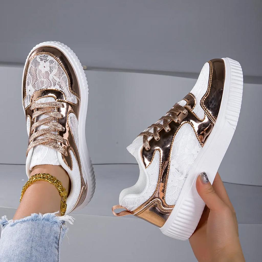 Sneakers Women Shoes Women Sport Shoes Lace White Shoes Women's Shoes Board Shoes