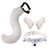 Anime Animal Tail Cosplay Costumes Props Cat Fox Plush Tails Role Play Halloween Party Kawaii Accessories