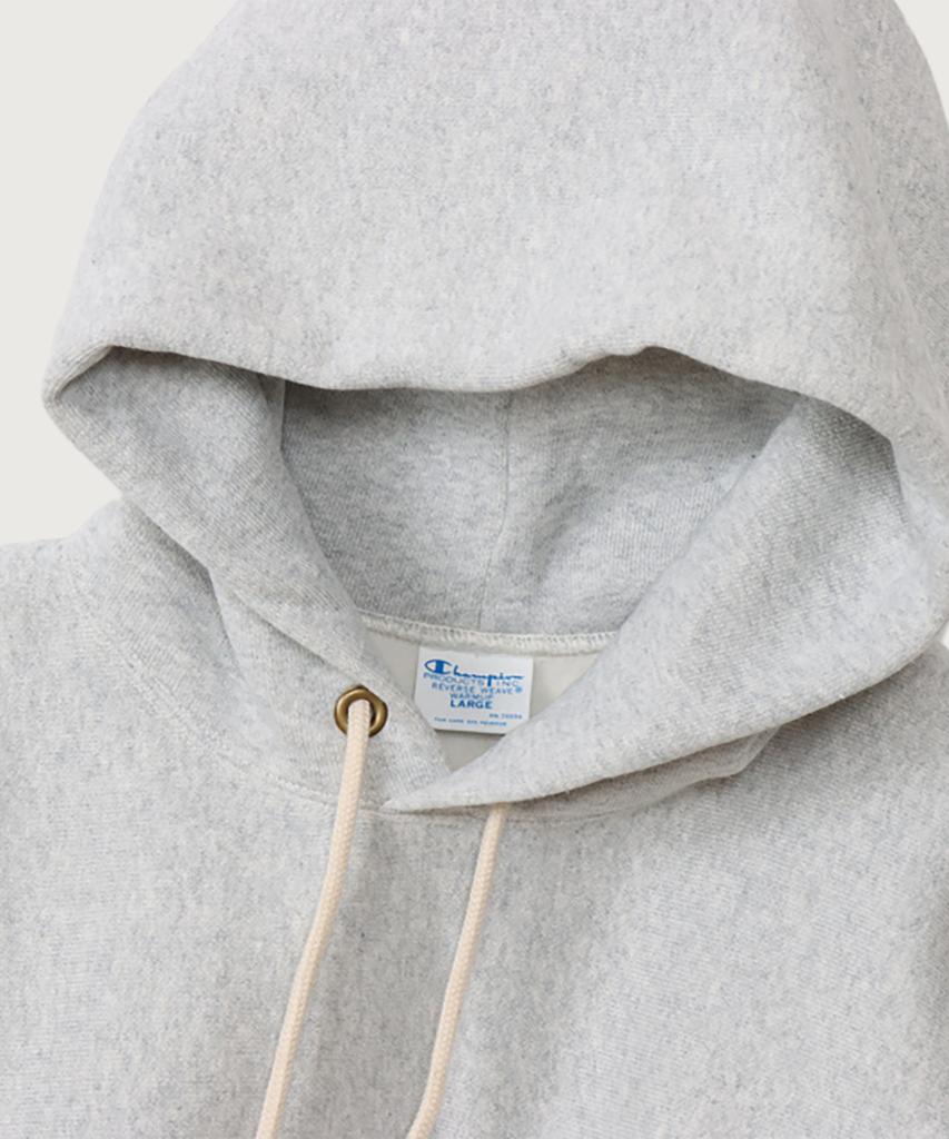 Худи с обратной вязкой Blu-TACK Regular Fit с флисовой подкладкой Серебристо-серый