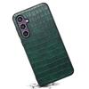 Чехол для Samsung Galaxy S25, дизайн с текстурой крокодиловой кожи, кожаная тонкая задняя крышка