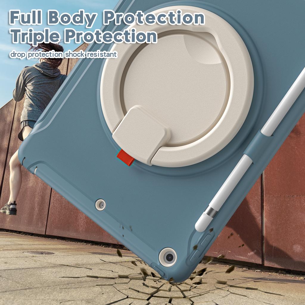 Case for IPad A16 2025 11th 10.9 2022 10th 10.2 7th 8th 9th Gen Air 3 2 1 Pro 10.5 9.7 2017 2018 Rotating Armor Cover Shockproof