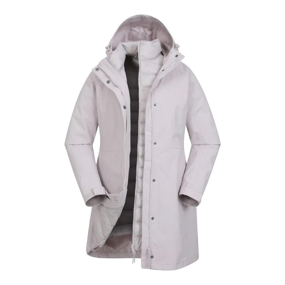 Mountain Warehouse Женская/Дамская Аляскинская Длинная Куртка 3-в-1