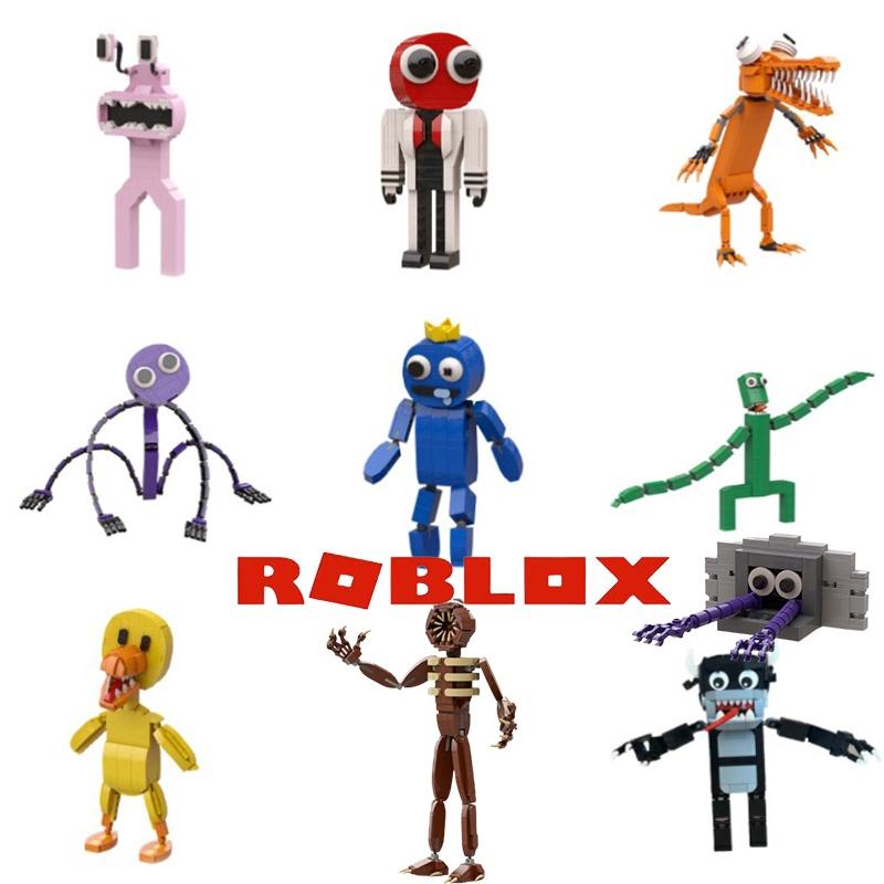 Roblox Радужные друзья Синий Модель строительных блоков Высококачественная Сделай сам Экшн-фигурка
